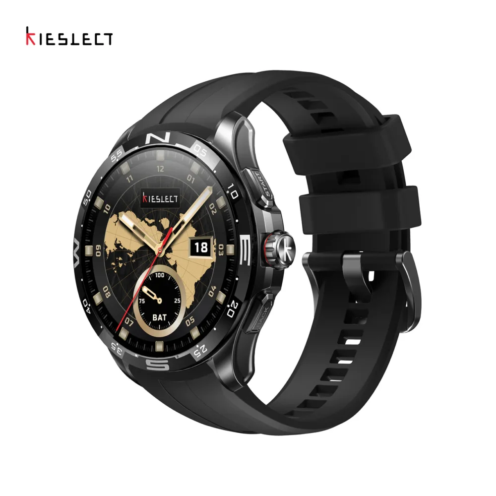 Kieslect Actor Smartwatch with GPS+5ATM and Stunning Ceramic Bezel