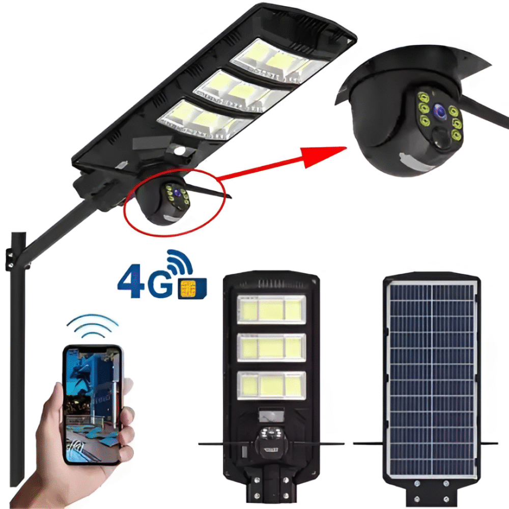 2 in 1 Camera Light Solaire